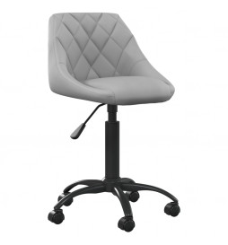 Chaise de bureau Gris clair...