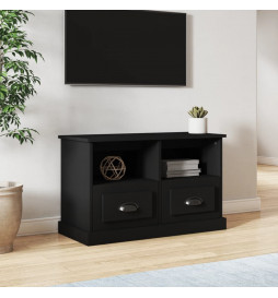 Meuble TV noir 80x35x50 cm...