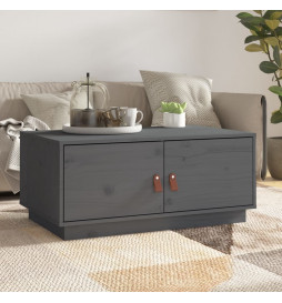 Table basse Gris 80x50x35...