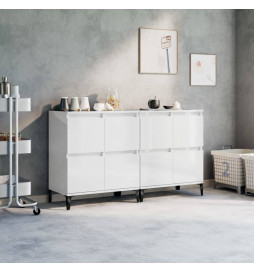 Buffets 2 pcs blanc...