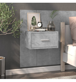 Table de chevet murale Gris...