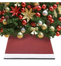 Jupe de sapin de Noël Rouge...