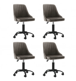 Chaises pivotantes à manger...