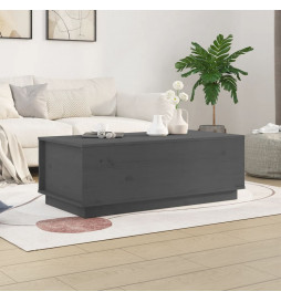 Table basse Gris 100x50x35...