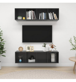 Meubles TV muraux 2 pcs...