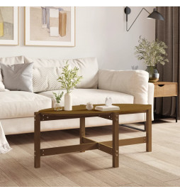 Table basse Marron miel...