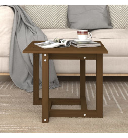 Table basse Marron miel...