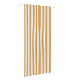 Écran de balcon Jaune et...