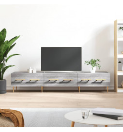 Meuble TV sonoma gris...