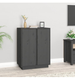 Buffet Gris 60x35x80 cm...