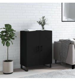 Buffet noir 69,5x34x90 cm...