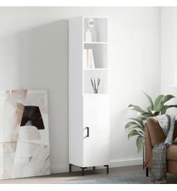Buffet haut Blanc brillant...