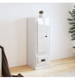 Buffet haut blanc brillant...