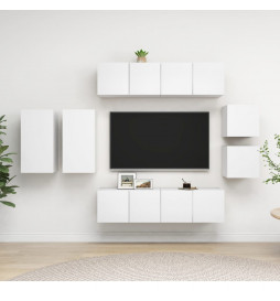 Ensemble de meuble TV 8 pcs...