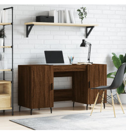 Bureau chêne marron...