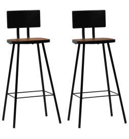 Tabourets de bar lot de 2...
