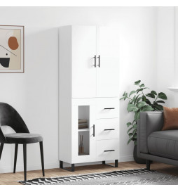 Buffet haut Blanc brillant...