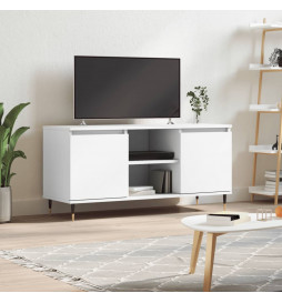 Meuble TV blanc 104x35x50...