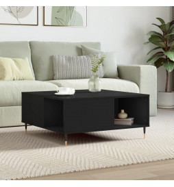 Table basse noir 80x80x36,5...