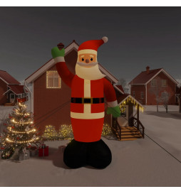 Père Noël gonflable avec...