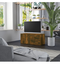 Meuble TV Chêne fumé...