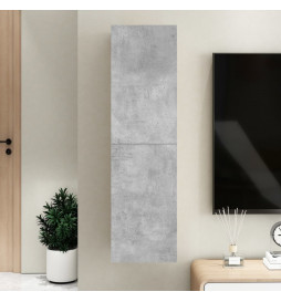 Meuble TV Gris béton...