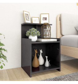 Table de chevet Gris...