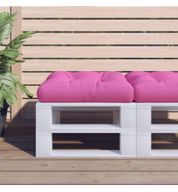Coussin de palette Rose...