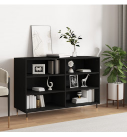 Buffet noir 103,5x35x70 cm...