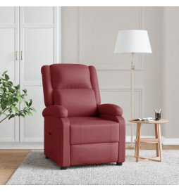 Fauteuil inclinable Rouge...