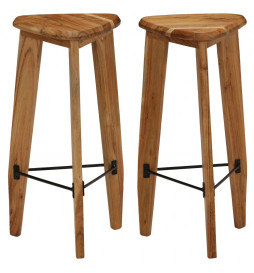 Tabourets de bar lot de 2...