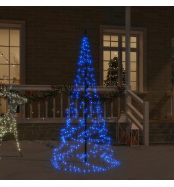 Sapin de Noël sur mât de...