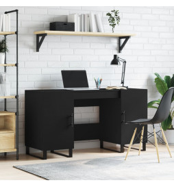 Bureau noir 140x50x75 cm...