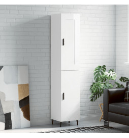 Buffet haut Blanc brillant...