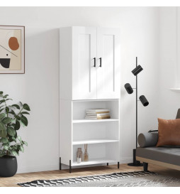 Buffet haut Blanc brillant...