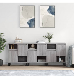 Buffets 3 pcs Sonoma gris...