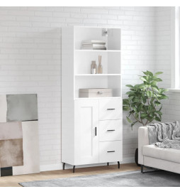 Buffet haut Blanc brillant...
