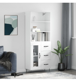 Buffet haut Blanc brillant...