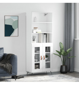 Buffet haut Blanc brillant...