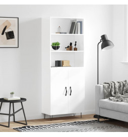 Buffet haut Blanc brillant...