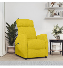 Fauteuil Jaune clair Tissu