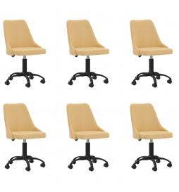 Chaises pivotantes à manger...