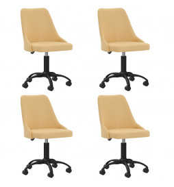 Chaises pivotantes à manger...