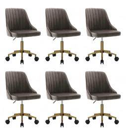 Chaises pivotantes à manger...