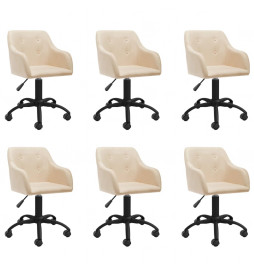 Chaises pivotantes à manger...