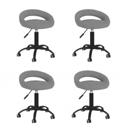 Chaises pivotantes à manger...