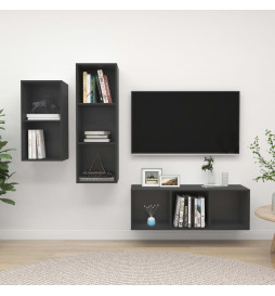 Ensemble de meuble TV 3 pcs...