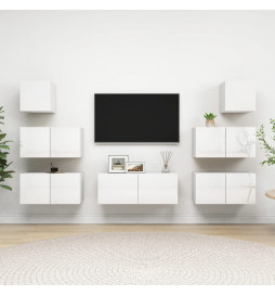 Ensemble de meuble TV 7 pcs...