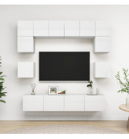 Ensemble de meuble TV 8 pcs...