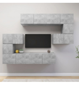 Ensemble de meuble TV 8 pcs...